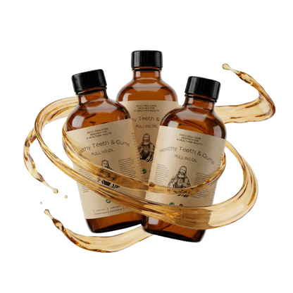 All-In-One Natural Oil Pulling Rinse
