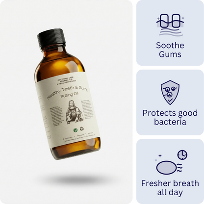 All-In-One Natural Oil Pulling Rinse